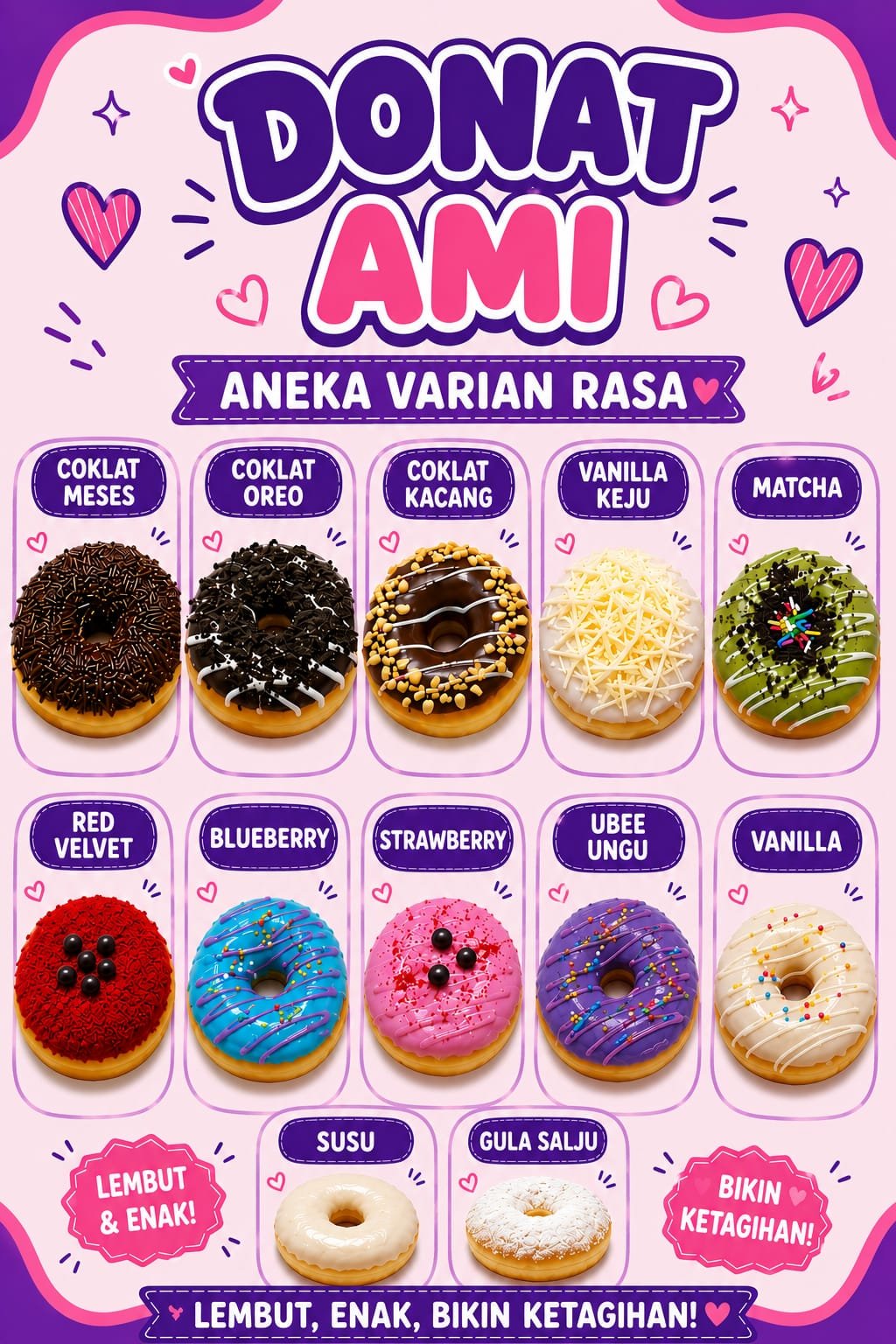 KUE BASAH (DONAT)